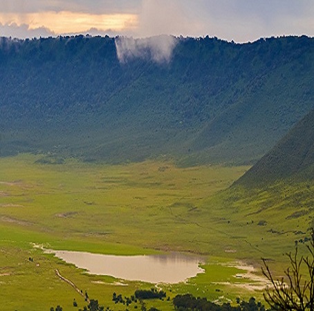 5 days Affordable Ngorongoro HighLands trekking,Crater highlands Tanzania,ngorongoro crater lodge,camp